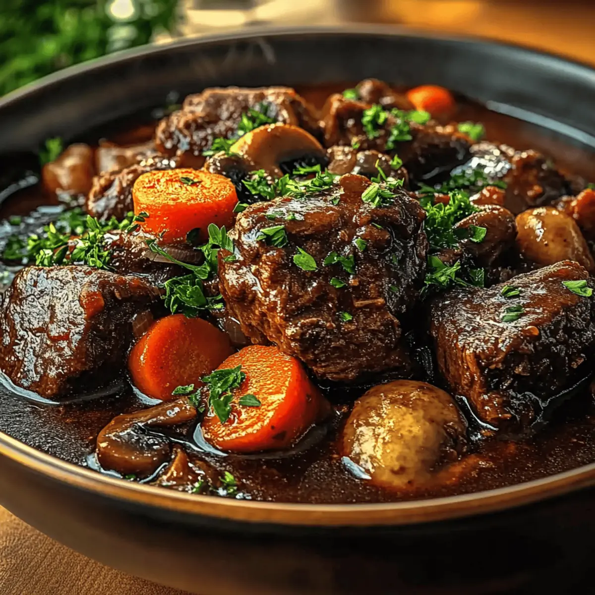 Slow Cooker Beef Bourguignon for Cozy Family Dinners