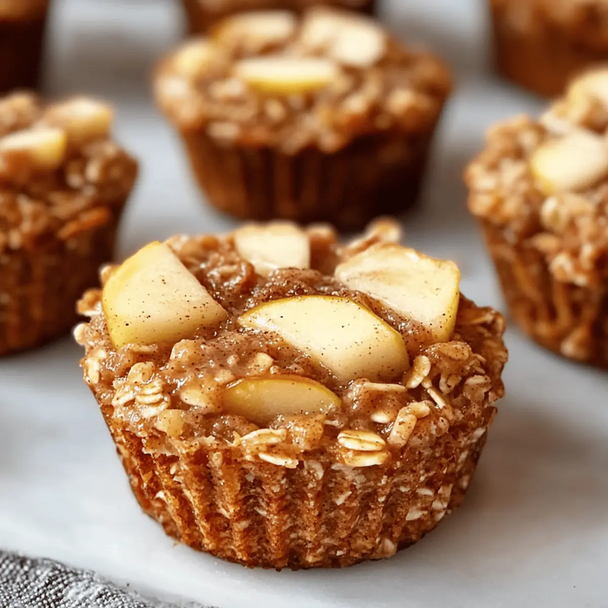 Baked Apple Cinnamon Oatmeal Cups hpktdv