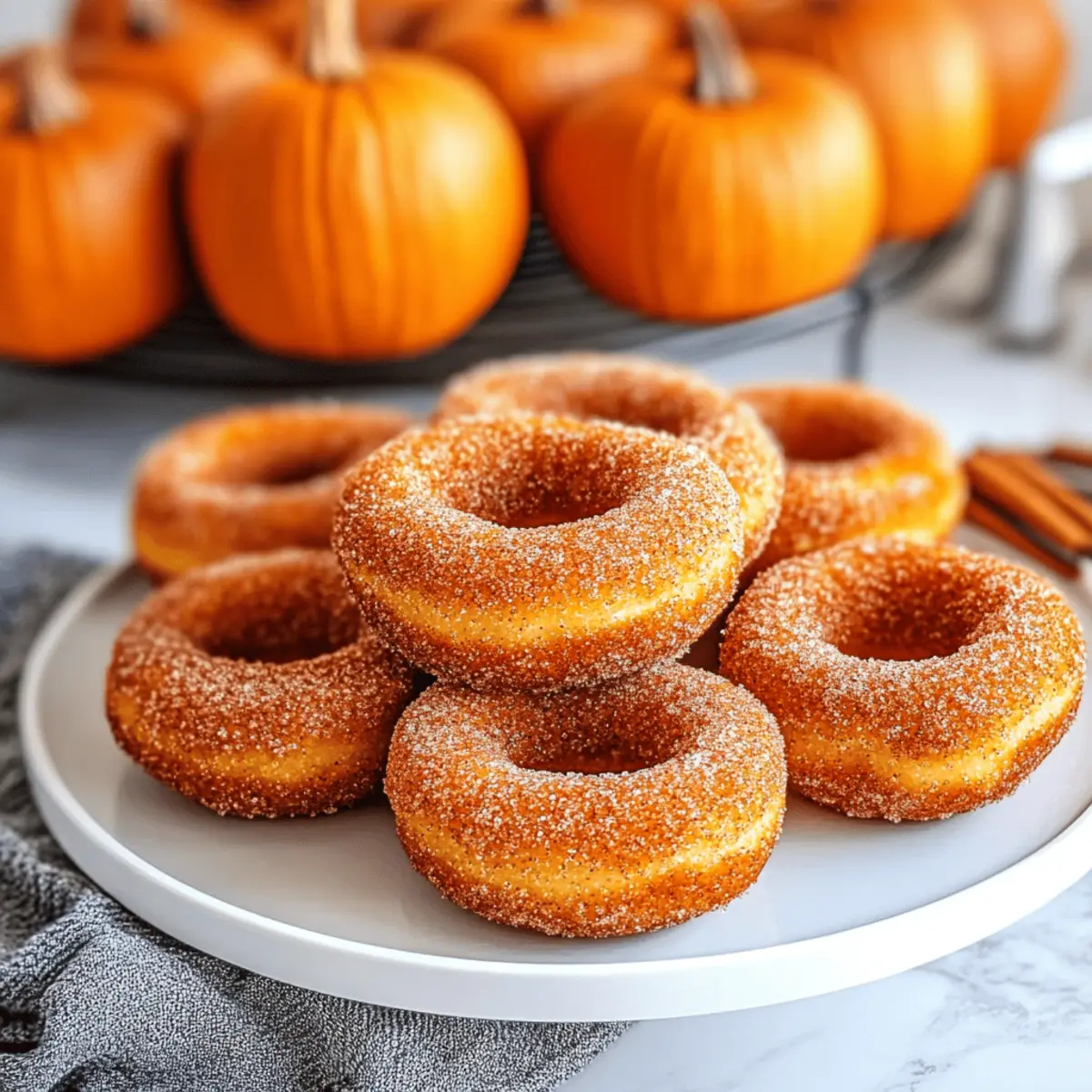Baked Pumpkin Donuts for a Cozy Autumn Indulgence