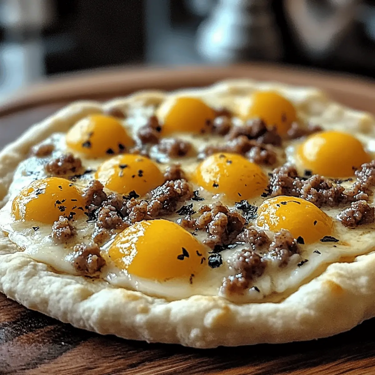 Biscuits and Gravy Breakfast Pizza for a Cozy Morning Delight