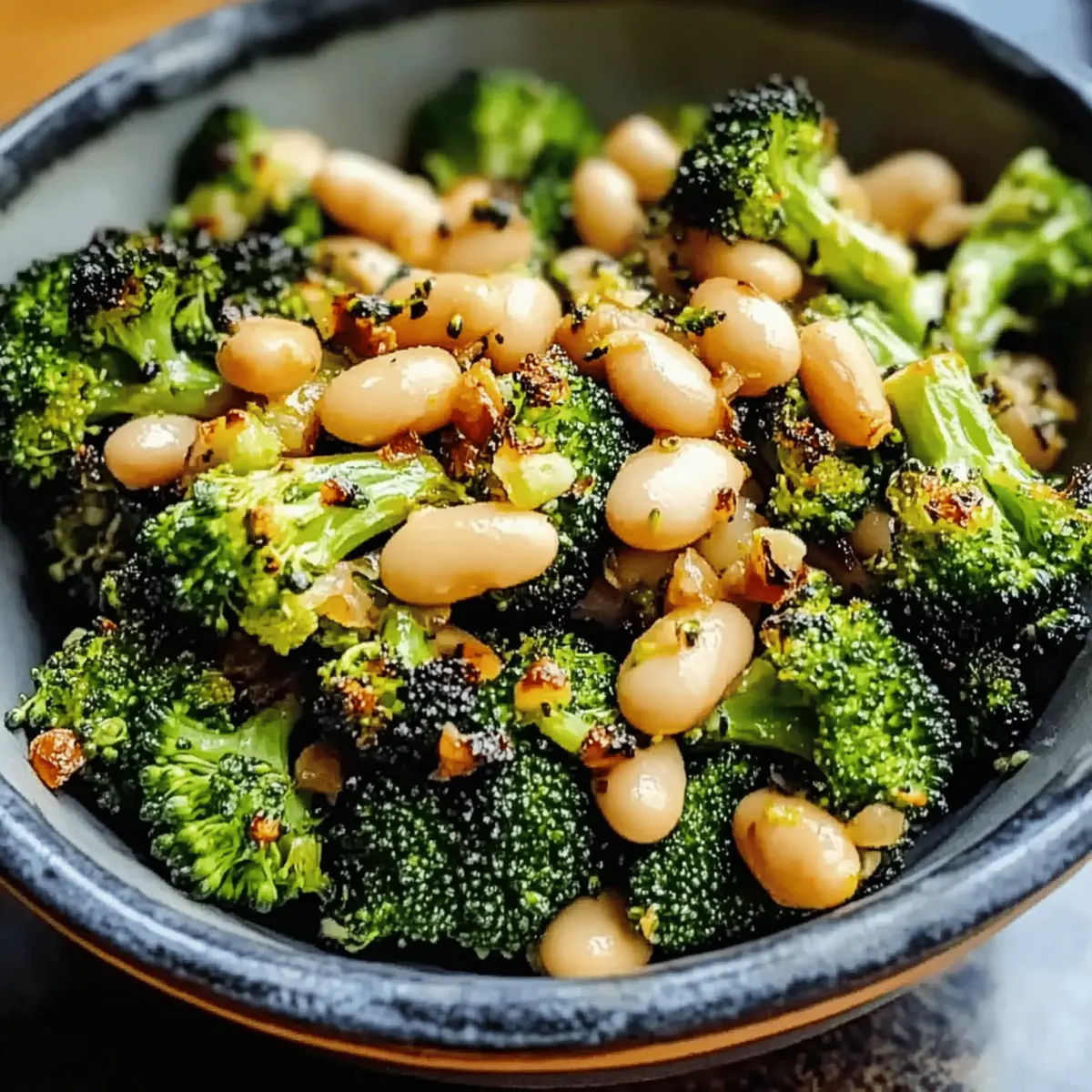 Roasted Broccoli and White Beans: A Wholesome Delight