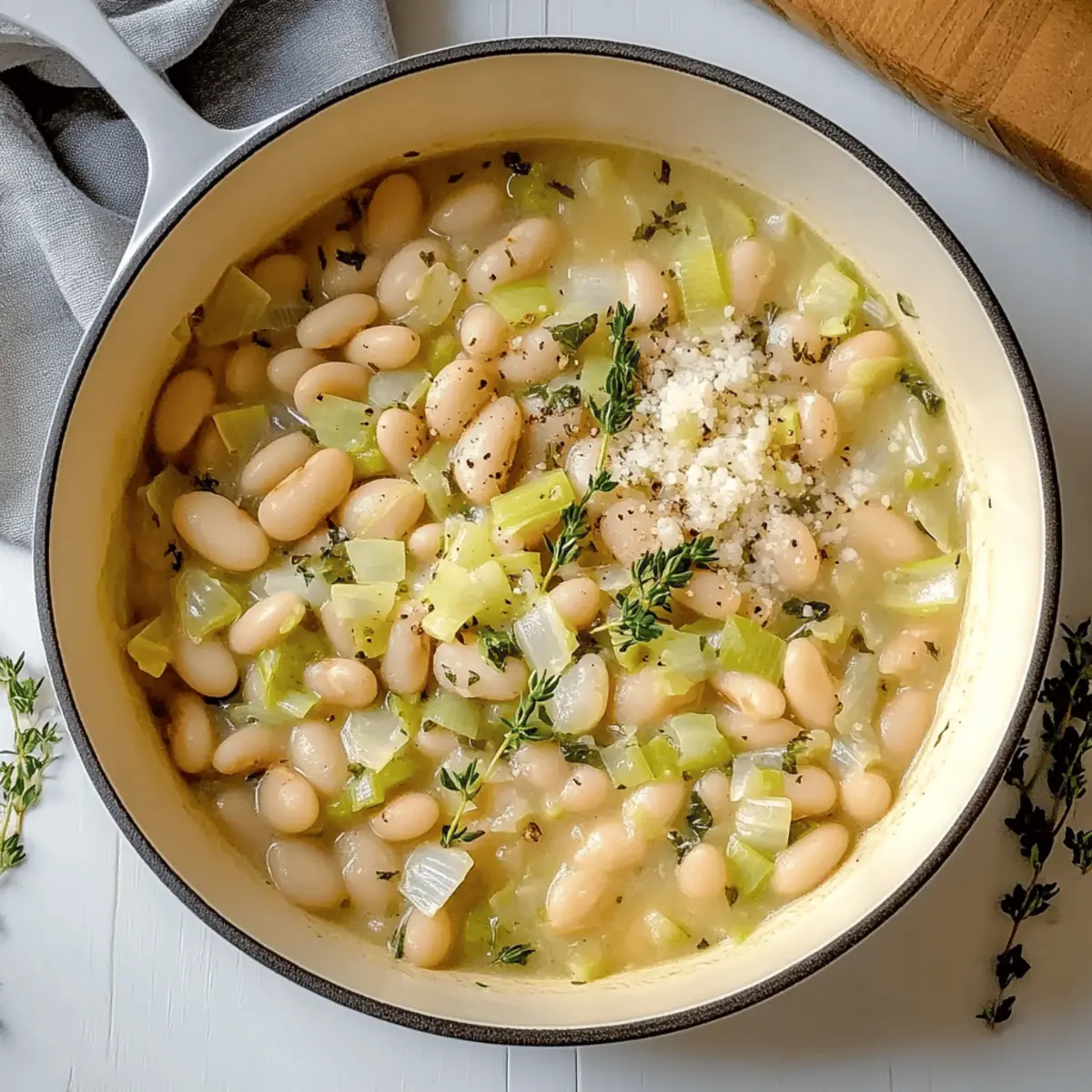 Butter Beans with Leeks vkarjp