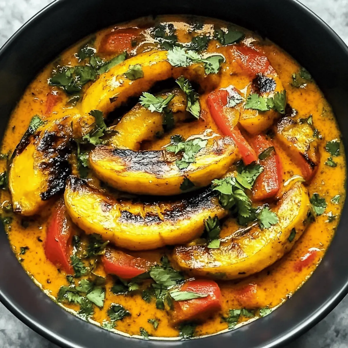 Caribbean Style Plantain Curry bqtezs
