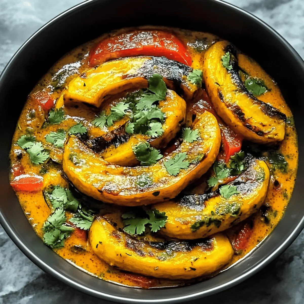 Caribbean Style Plantain Curry cwkhzv