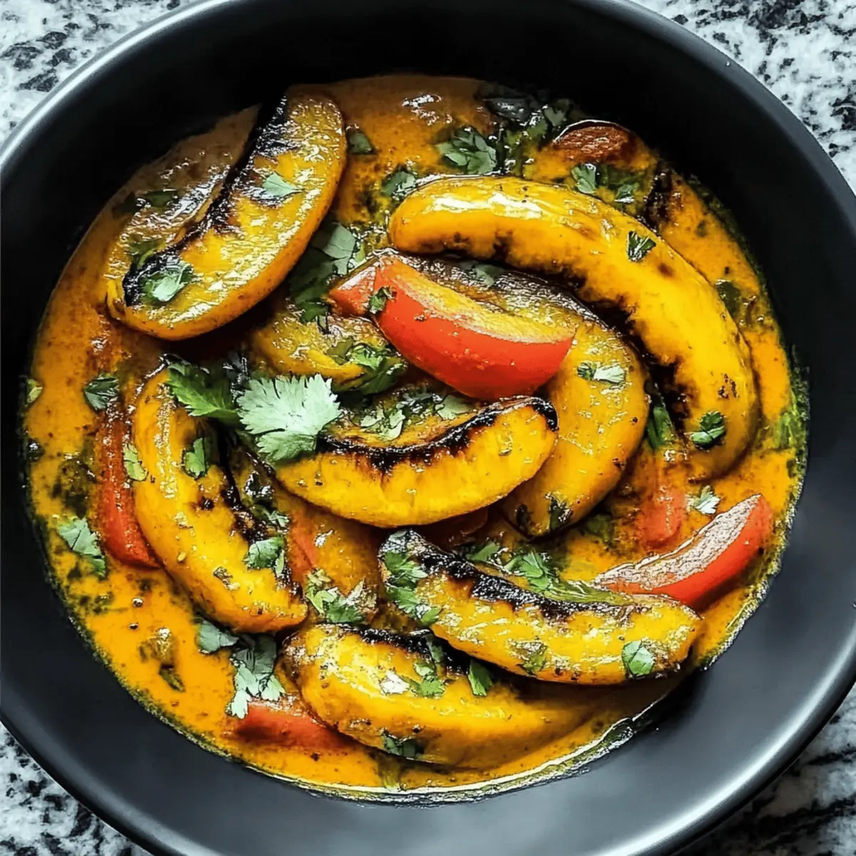Savory Caribbean-Style Plantain Curry for a Cozy Dinner
