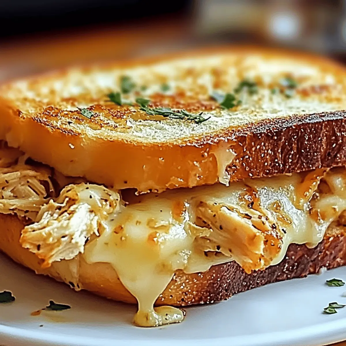 Cheesy Chicken Garlic Bread Sandwich lg8ada