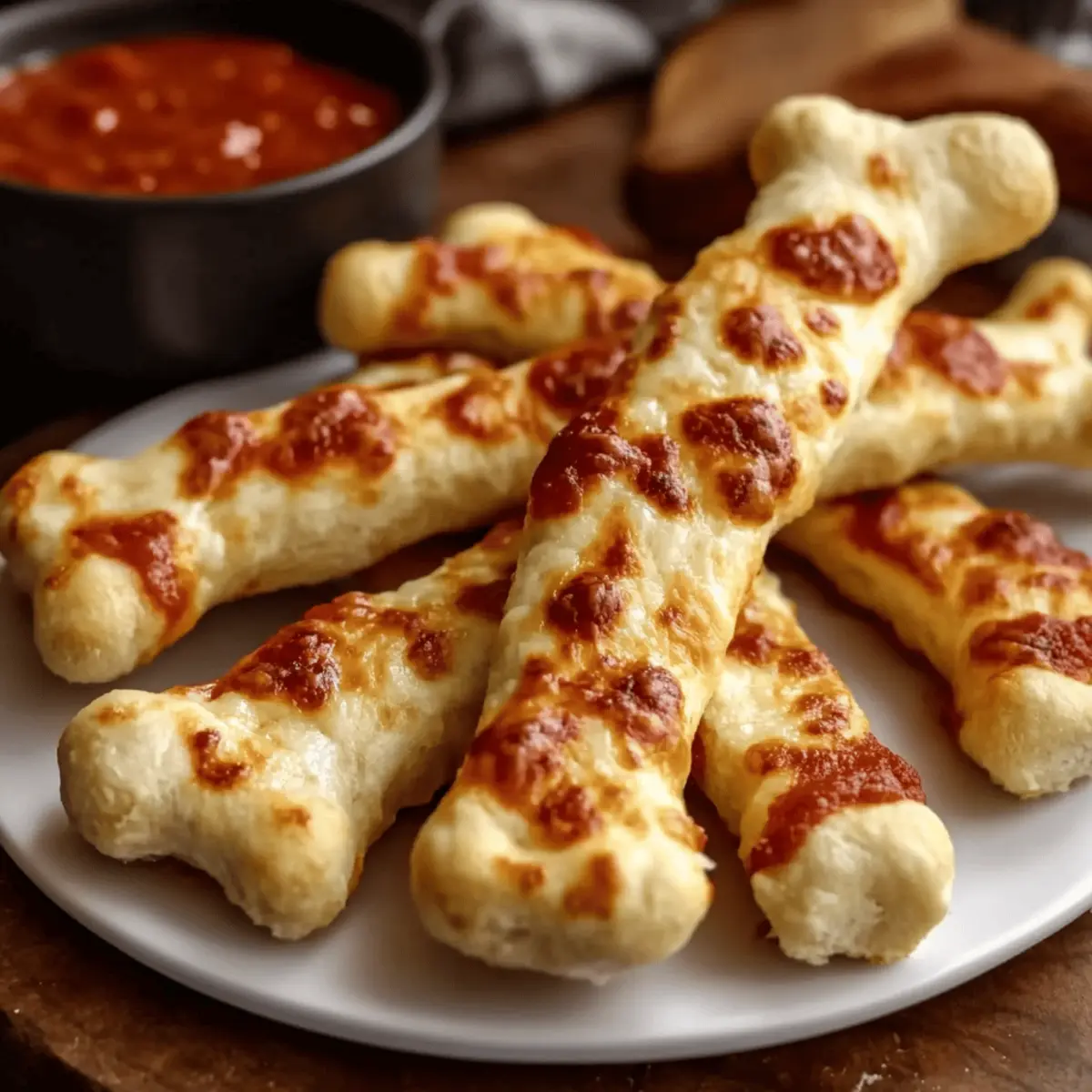 Cheesy Halloween Breadstick Bones That Kids Will Love