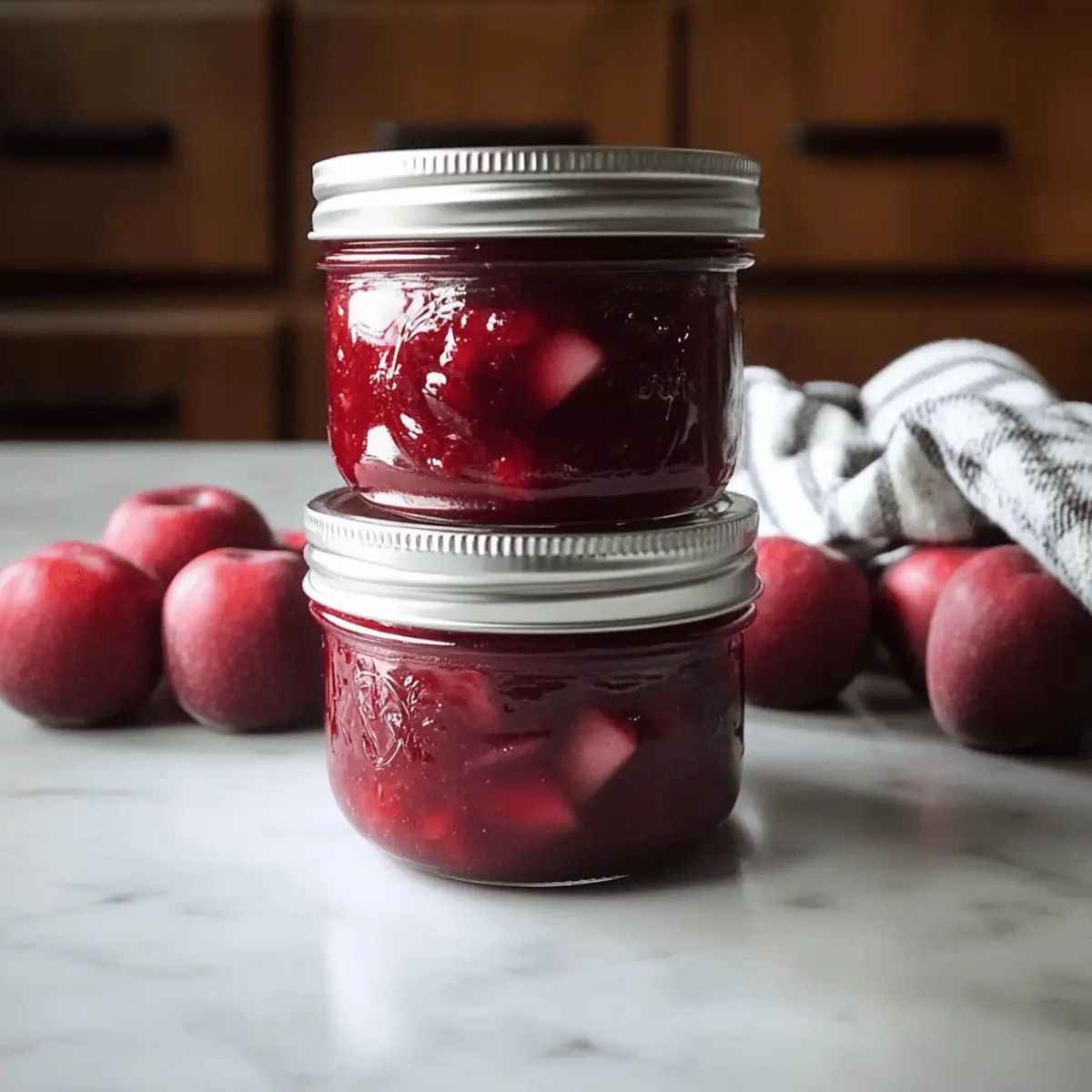 Cranberry Apple Jam ont14h