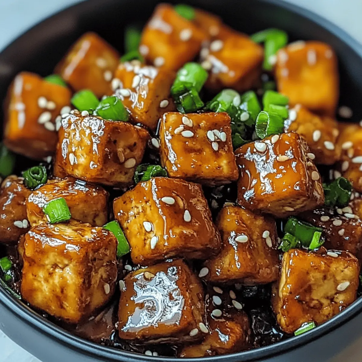 Crispy Honey Garlic Tofu tboou2