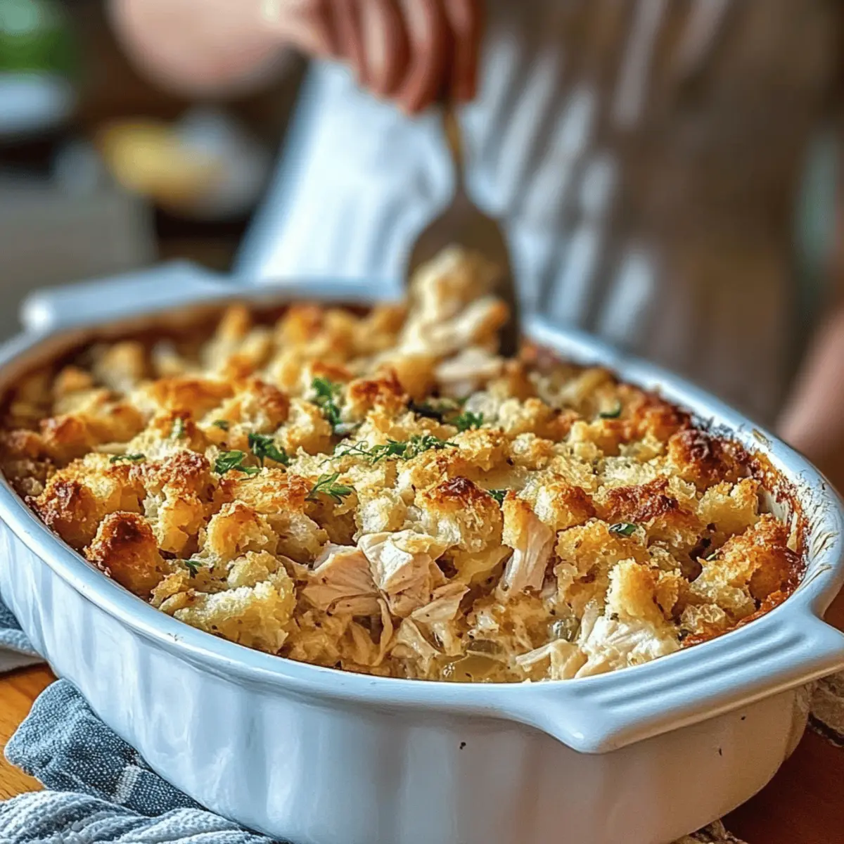 Dolly s Chicken and Stuffing Casserole f3vgts