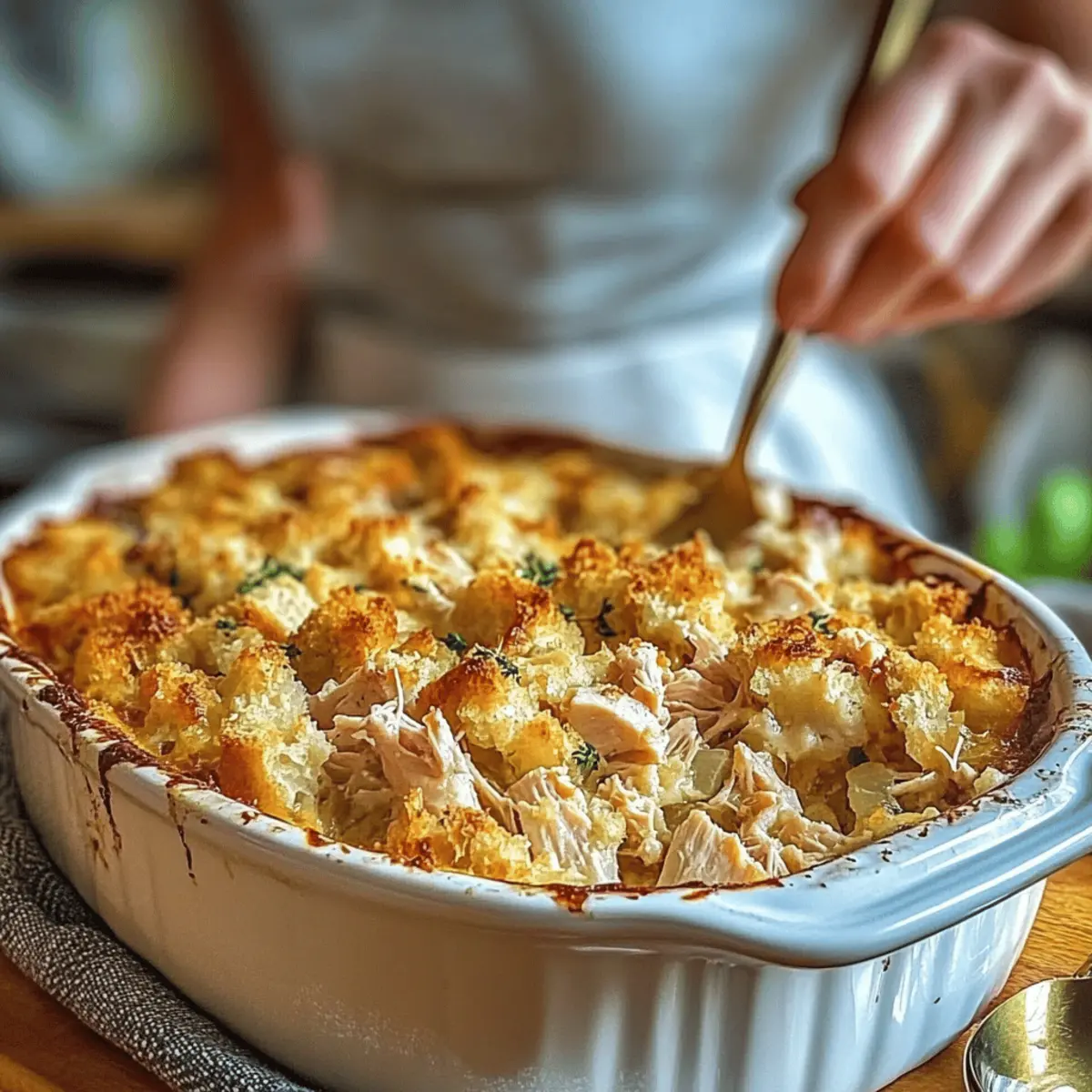 Dolly's Chicken and Stuffing Casserole: Comfort Food Bliss