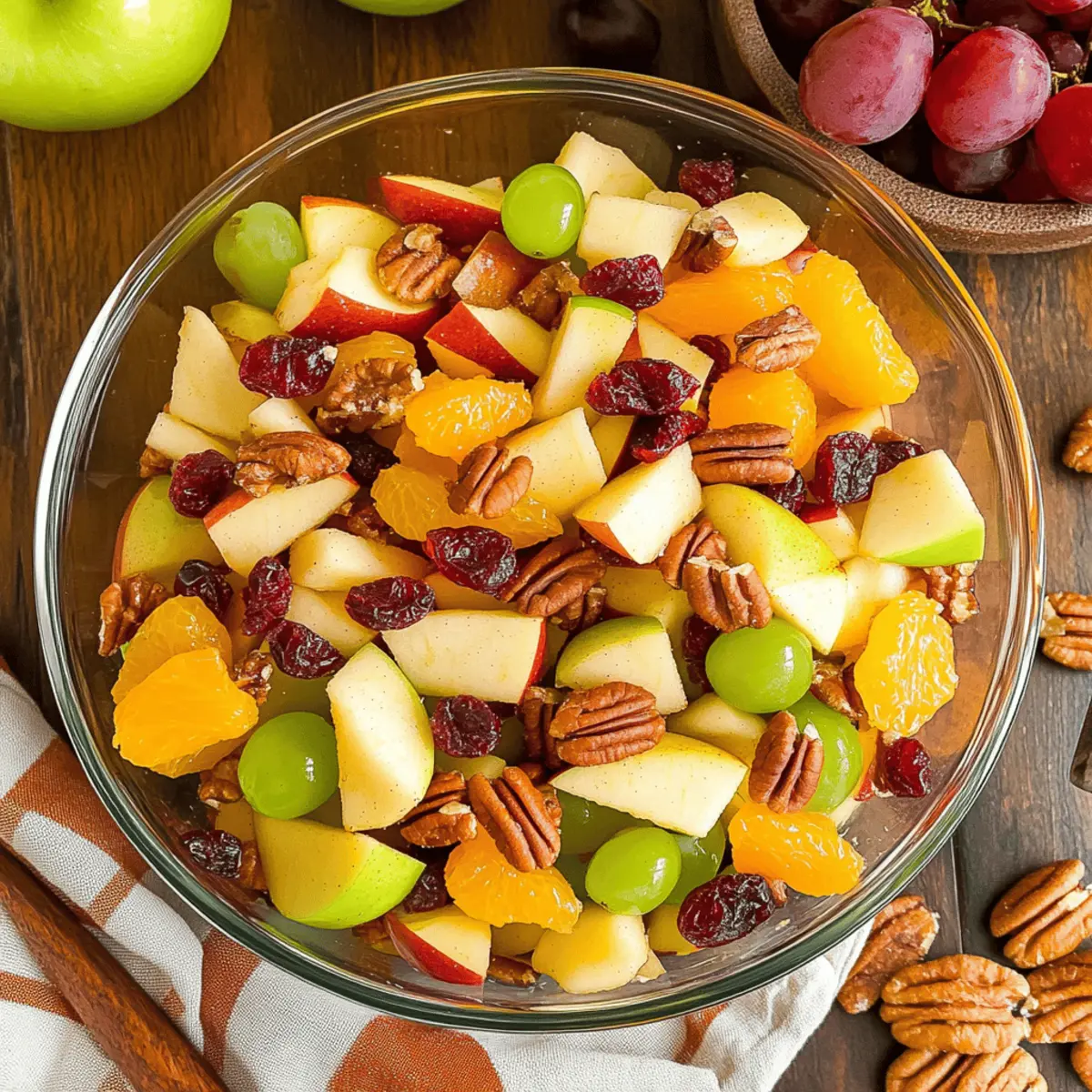Fall Fruit Salad eb7shi