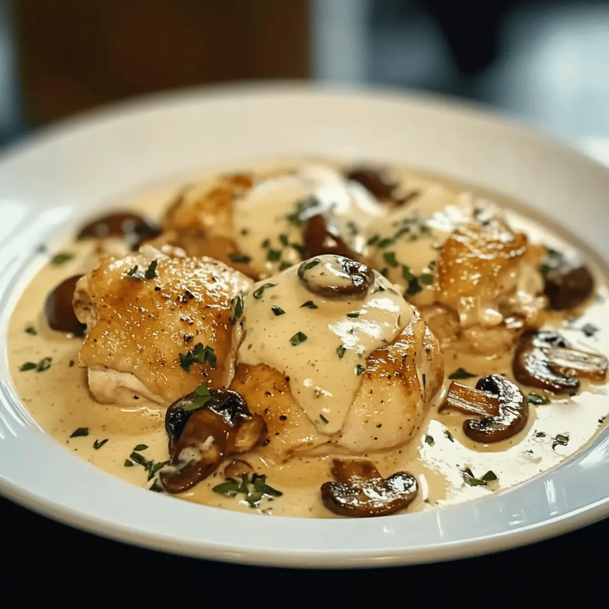 Garlic Mushroom Chicken: A Cozy, Creamy Dinner Delight