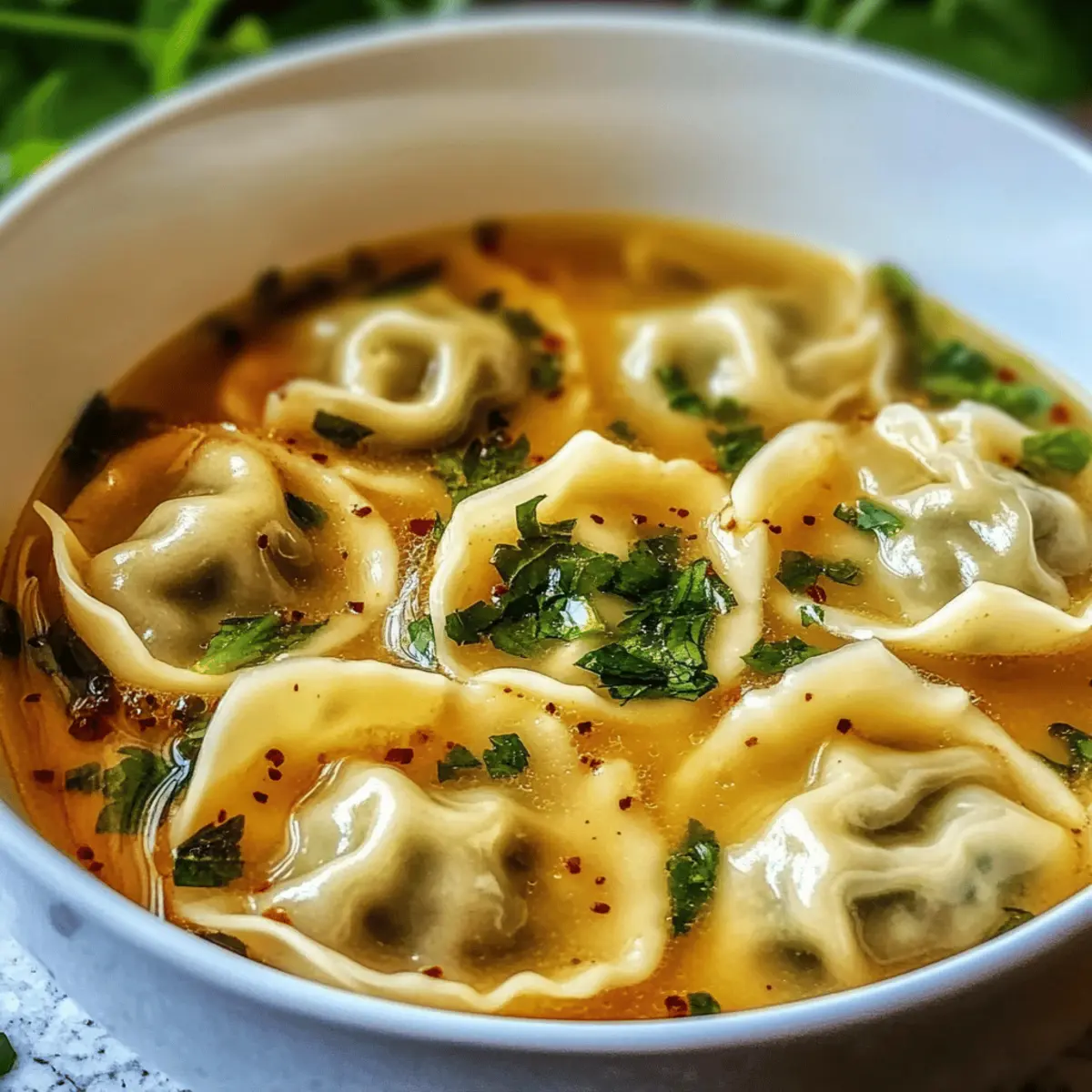 Comforting Gyoza Soup in Minutes: A Cozy Asian Delight