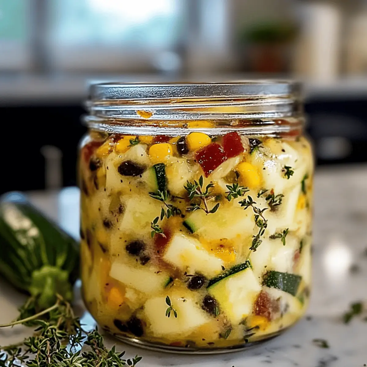 Herb and Garlic Marinated Cheese ni85rn