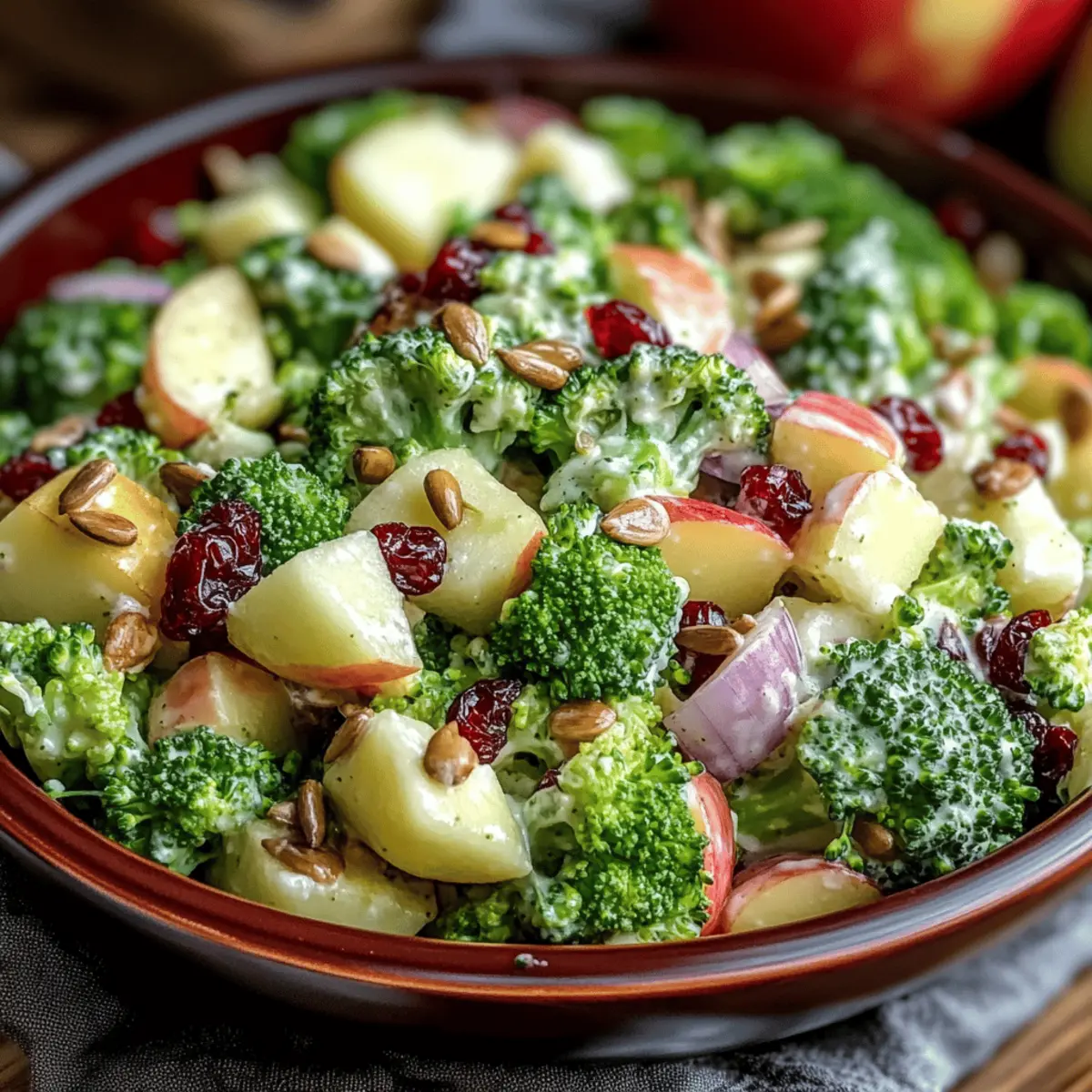 Honeycrisp Apple Broccoli Salad fjhyld
