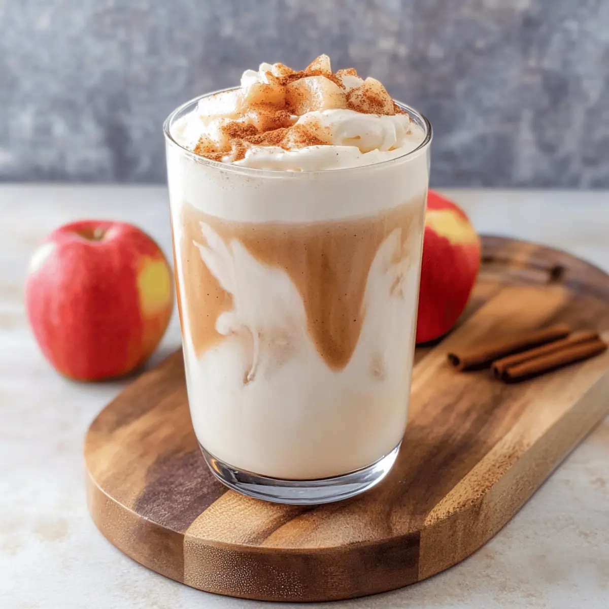 Iced Apple Crisp Cream Chai Latte bgueek