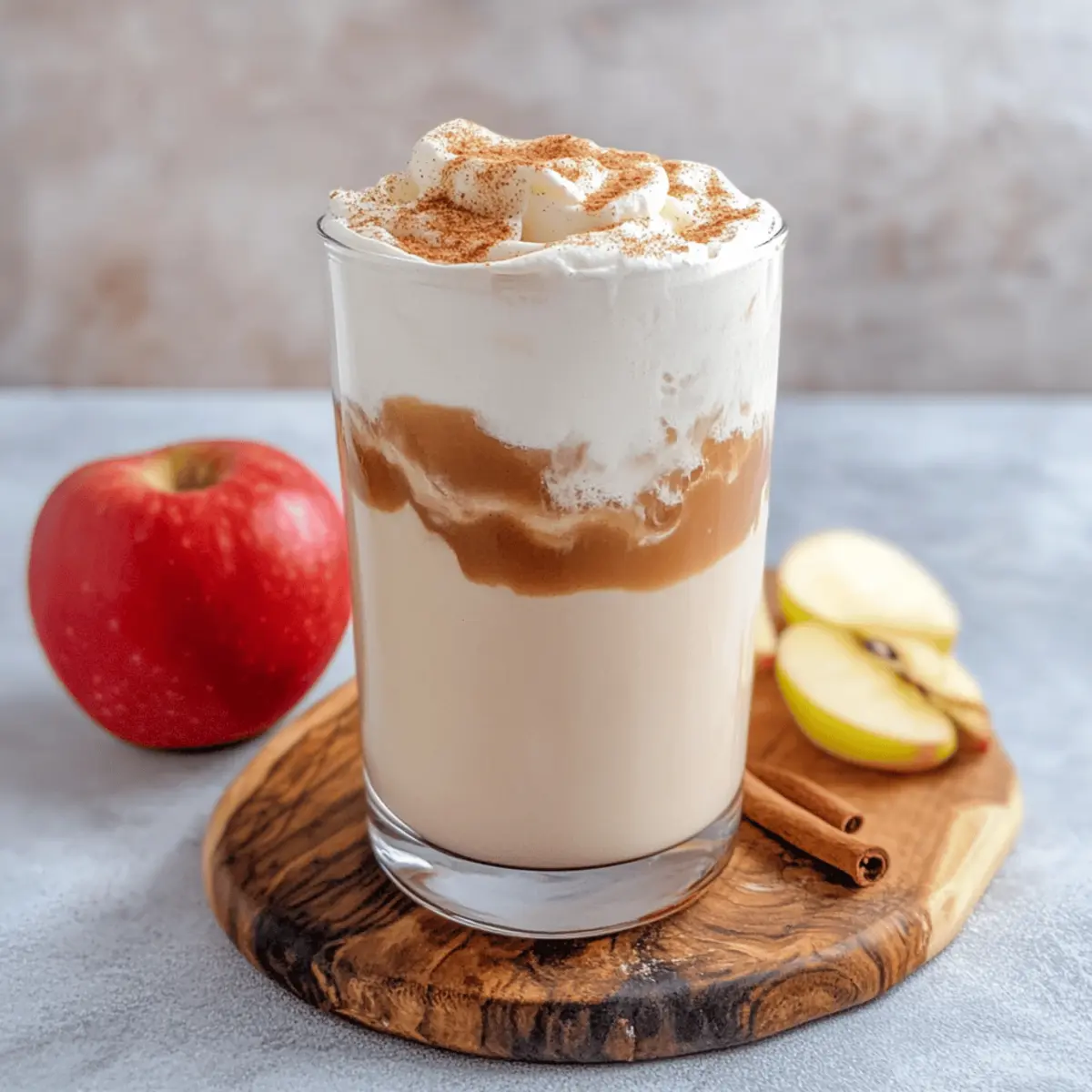 Iced Apple Crisp Cream Chai Latte nfvmct