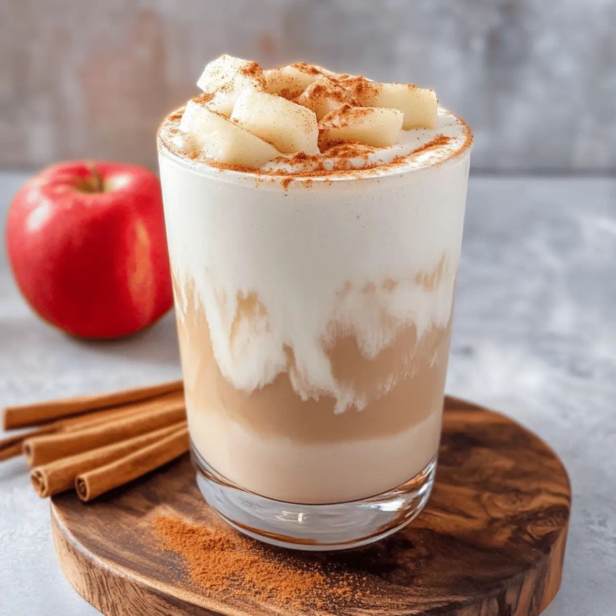 Iced Apple Crisp Cream Chai Latte to99vb