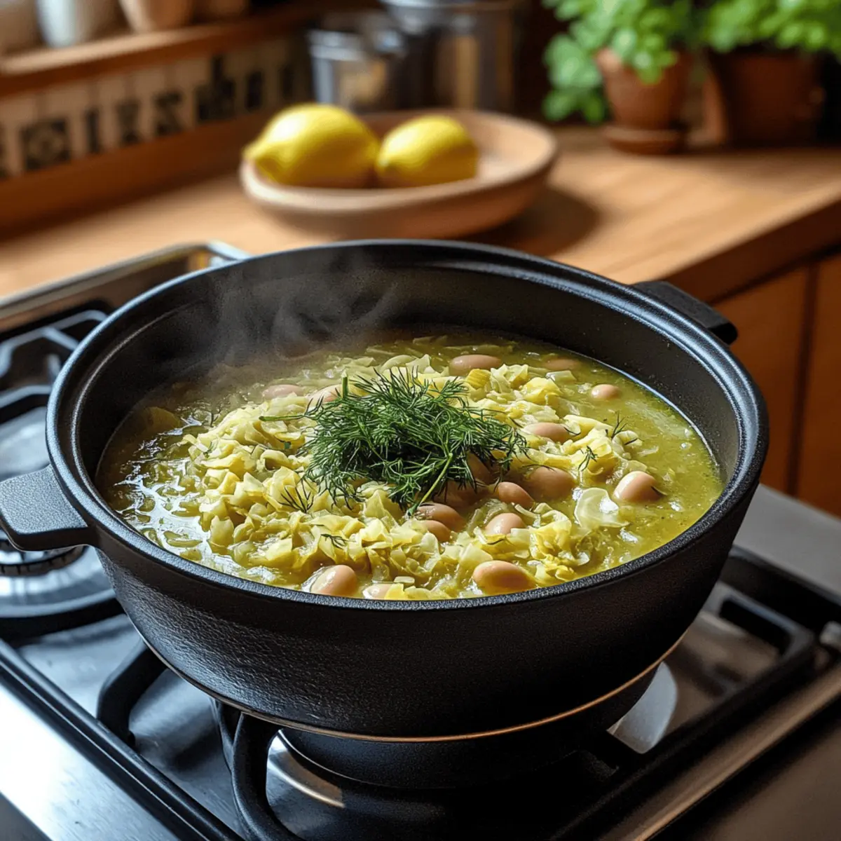 Lemon Dill Cabbage Soup: A Cozy, Healthy Delight