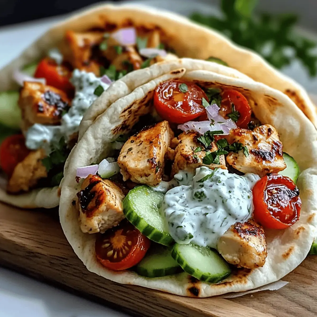 Mediterranean Chicken Gyros: Easy, Flavorful Dinner Delight