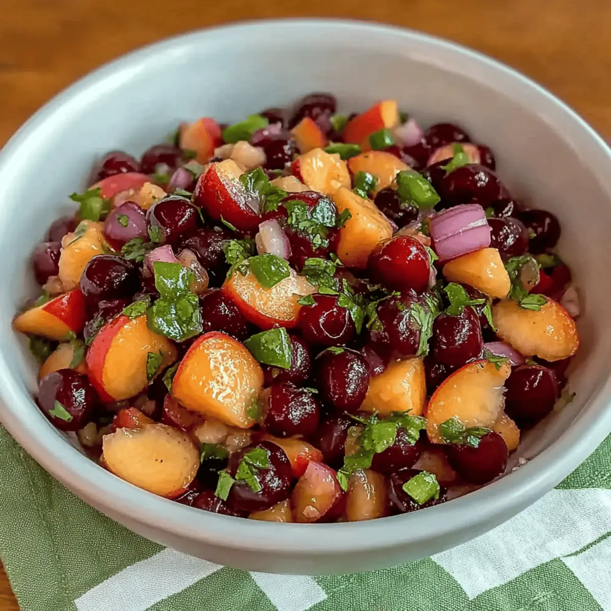 Peach Cherry Salsa zu1ps7