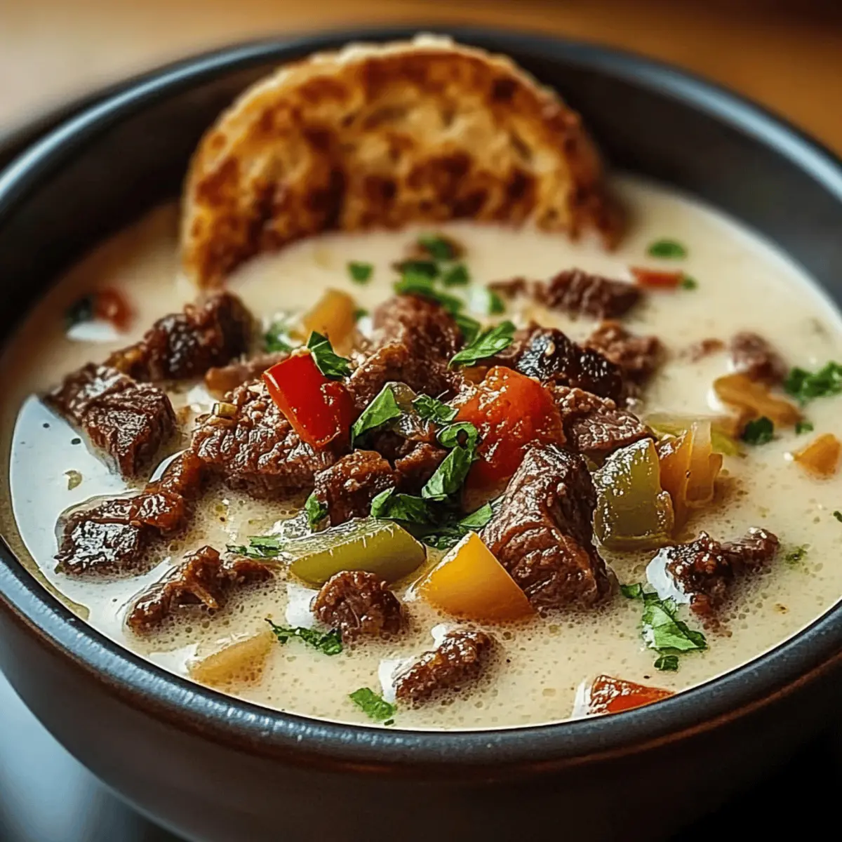 Philly Cheesesteak Soup bova34