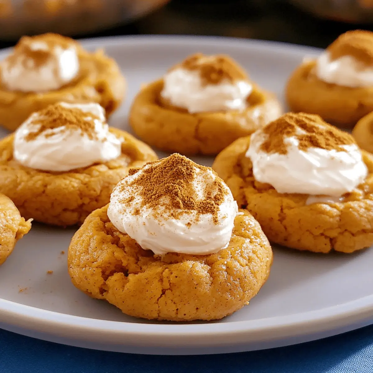 Pumpkin Cheesecake Thumbprints eueyfn