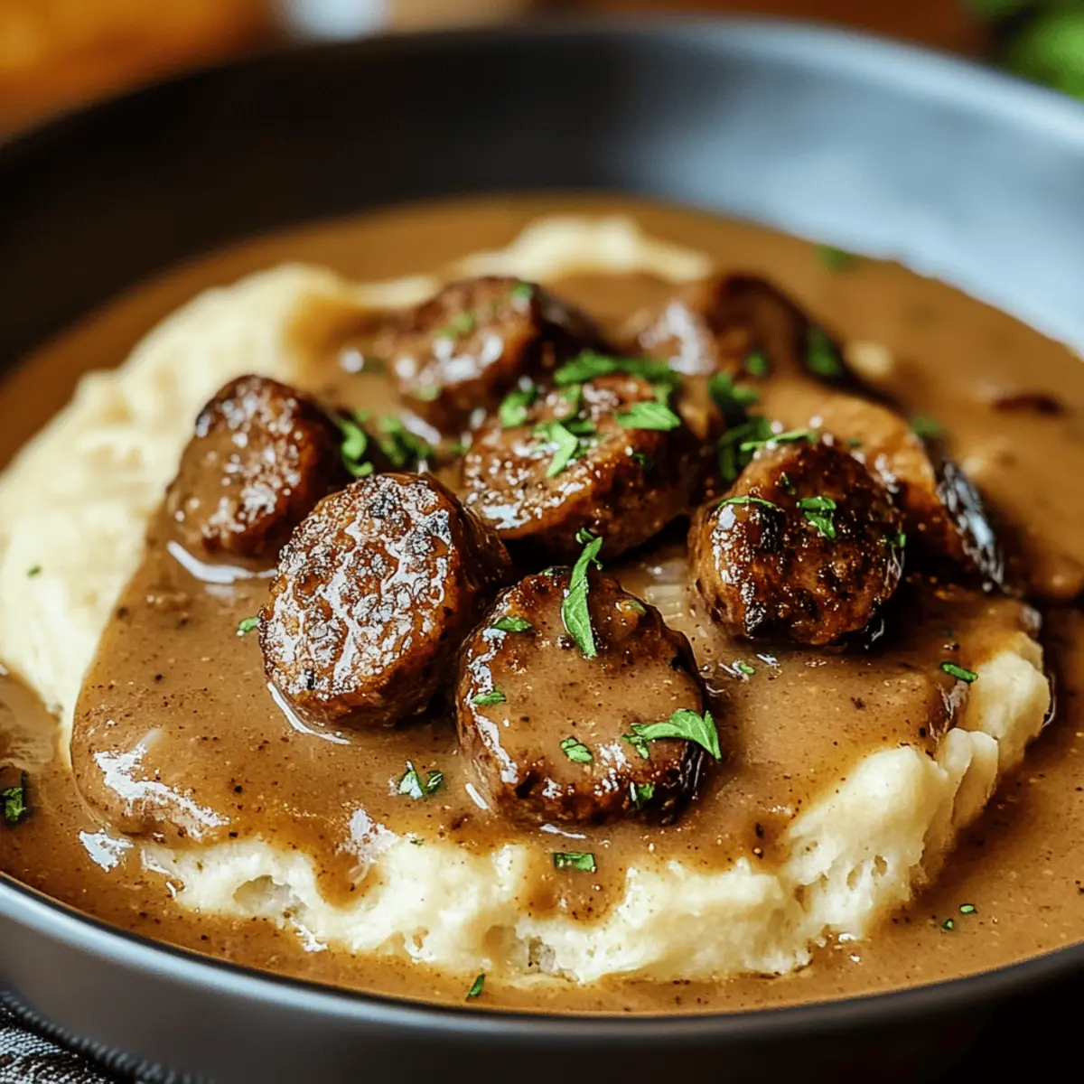 Sausage Cajun Gravy wltafr