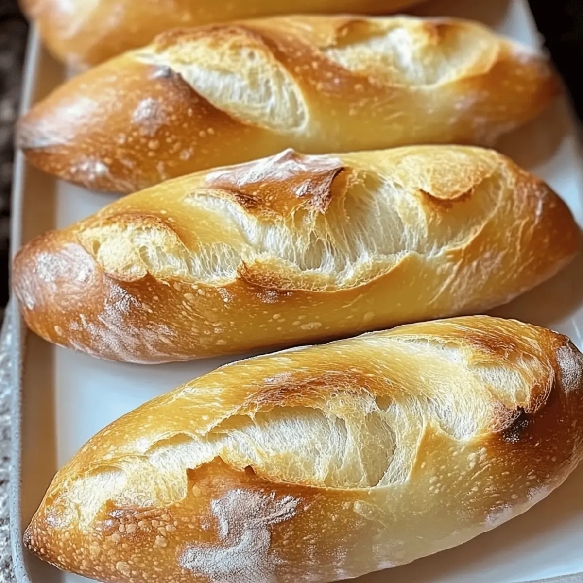 Crusty Mini Baguettes: Freshly Baked Comfort in Every Bite