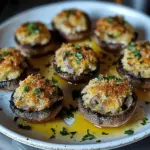 Garlic and Herb Stuffed Mushrooms