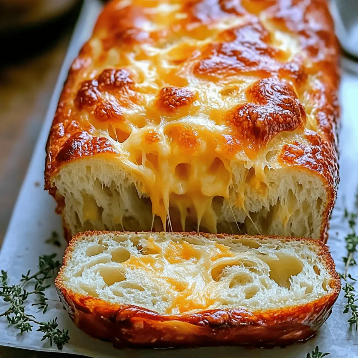 Irresistible Homemade Cheese Bread: Quick & Cheesy Delight
