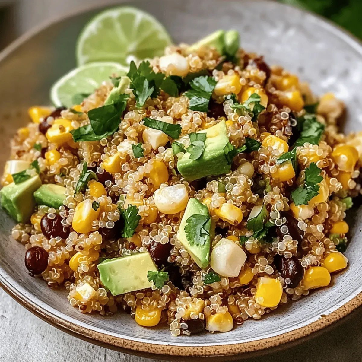 Mexican Street Corn Quinoa Salad That’s Bursting with Flavor