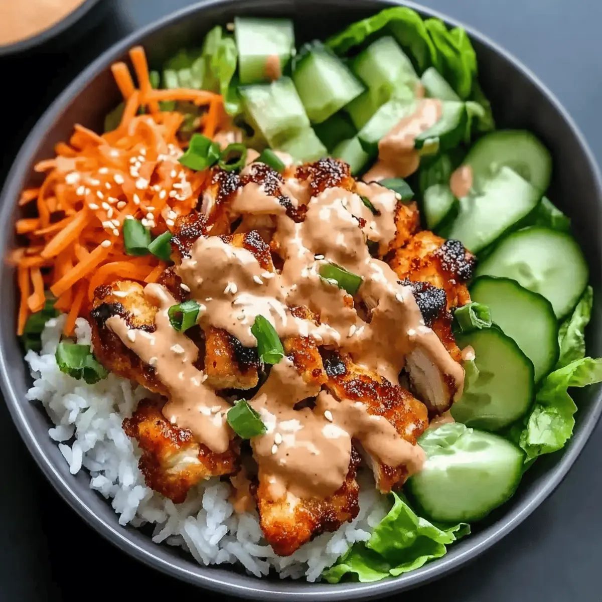 Irresistibly Spicy Chicken Bowl: Quick Flavor in 30 Minutes