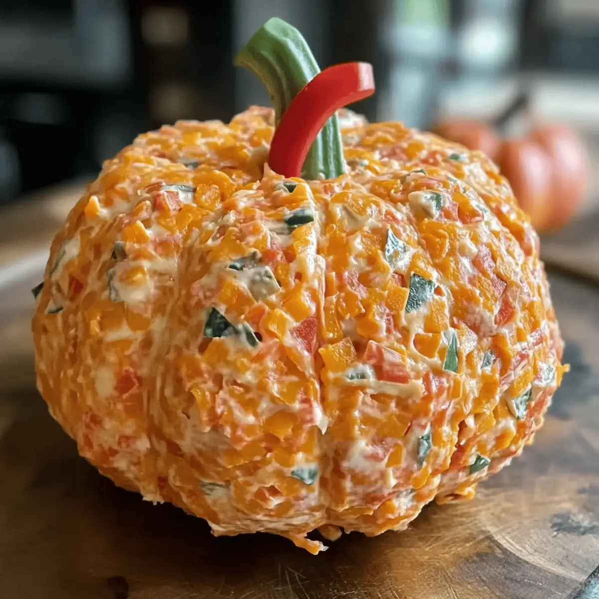 Delicious Pumpkin Cheese Ball for Your Fall Gatherings