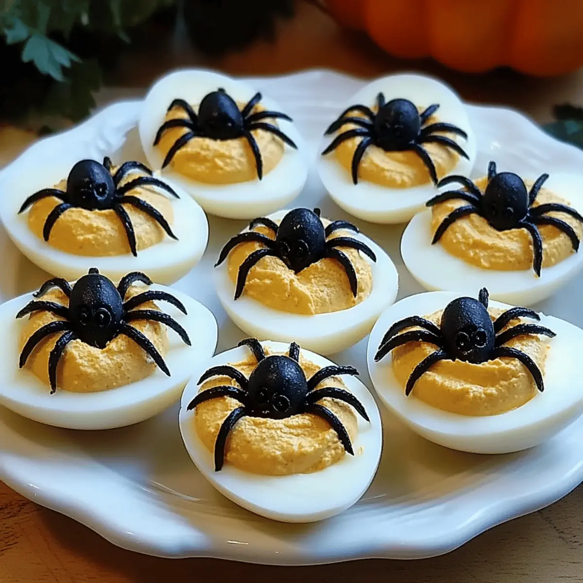 Spooky Spider Deviled Eggs That Wow Your Halloween Guests