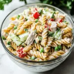 Creamy Healthy Tuna Pasta Salad