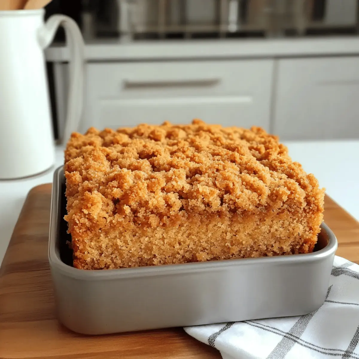 Irresistible Pumpkin Spice Crumb Cake for Cozy Fall Days