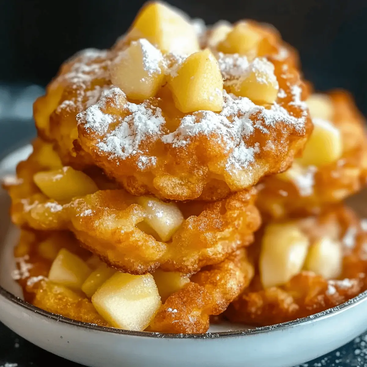 Air Fryer Apple Fritters hkrflk