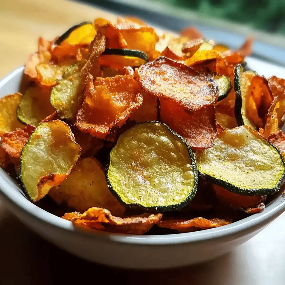 Air Fryer Veggie Chips ugluco
