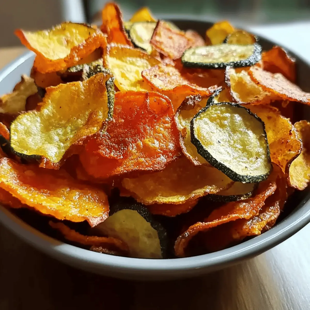 Crispy Air Fryer Veggie Chips: Guilt-Free Crunchy Delights
