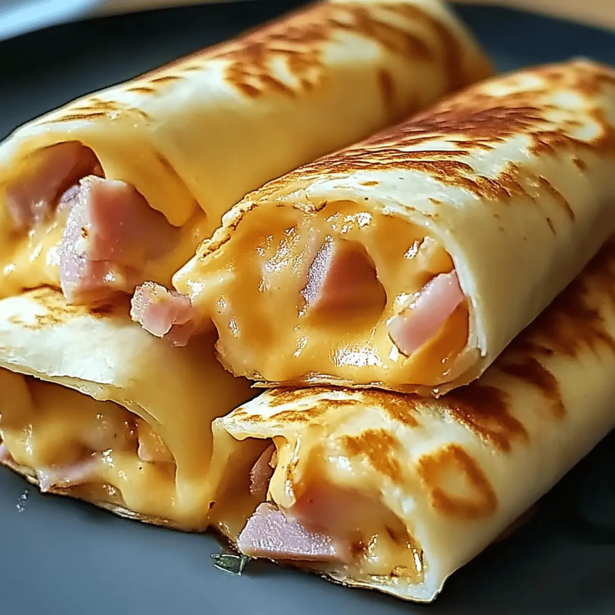 Crunchy Air Fryer Chicken Turkey Ham and Cheese Wraps Adventure