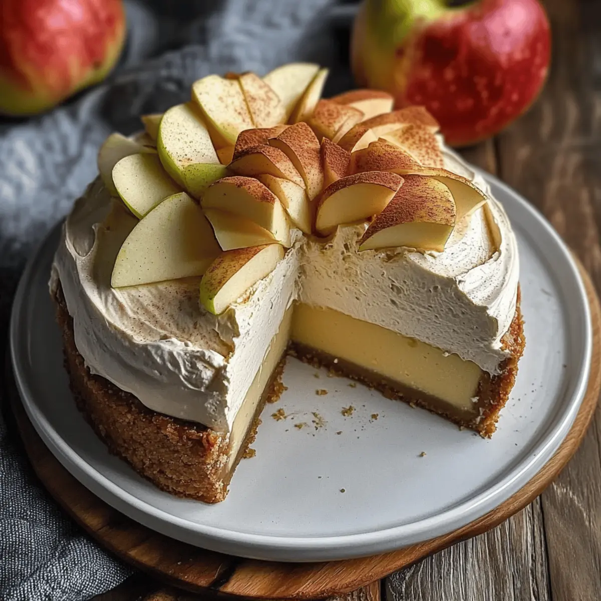 Apple Cider Cheesecake gcaloi