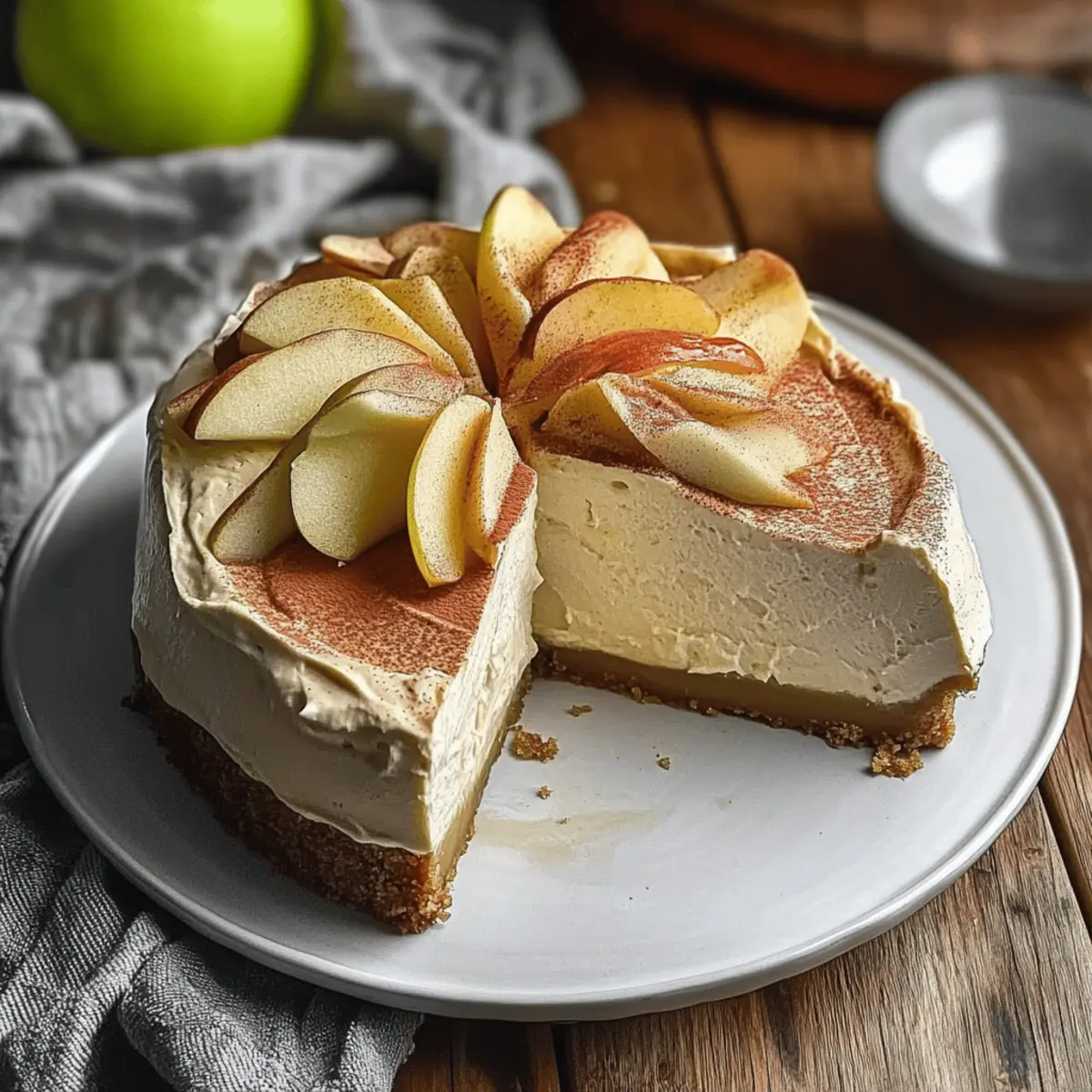 Creamy Apple Cider Cheesecake to Cozy Up Your Fall Nights