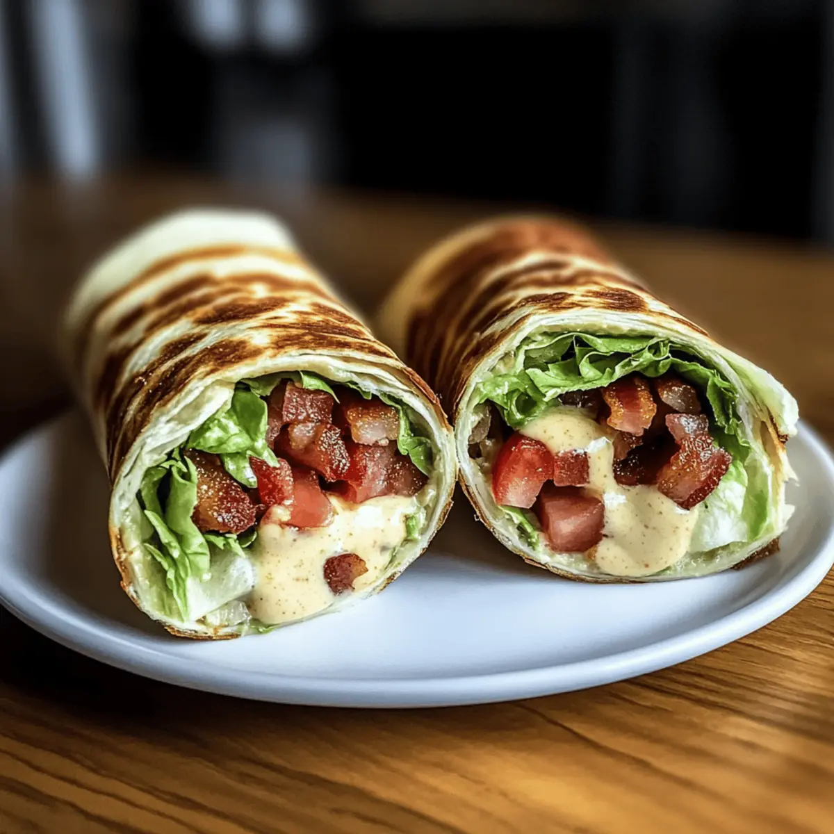 Irresistible BLT Wraps with Secret Sauce You’ll Crave