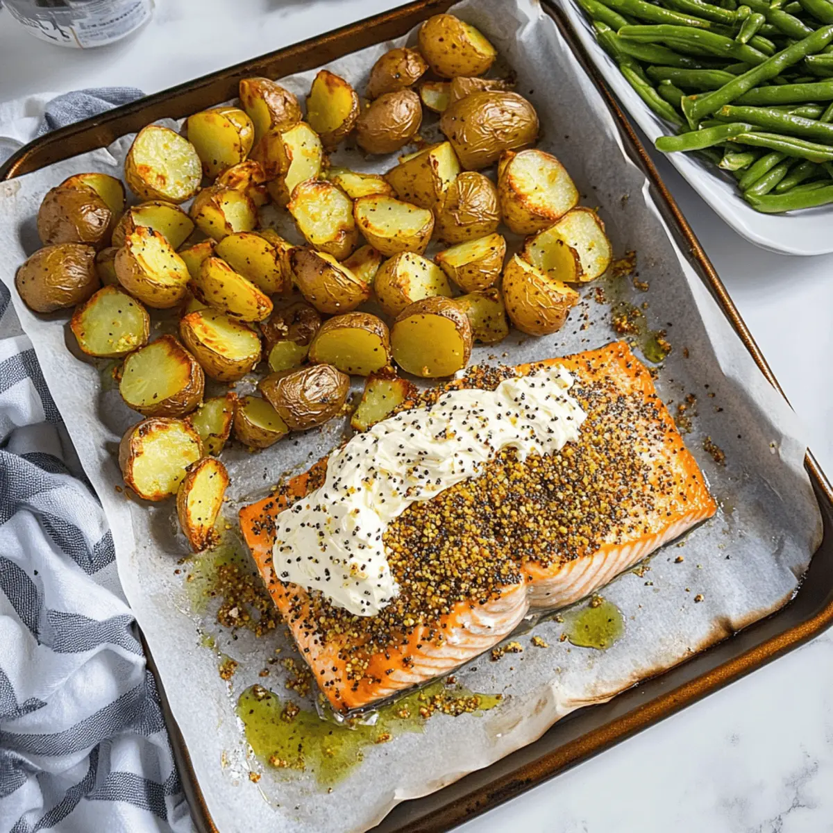 Delicious Bagel Sheet Pan Salmon for Effortless Weeknight Dinners