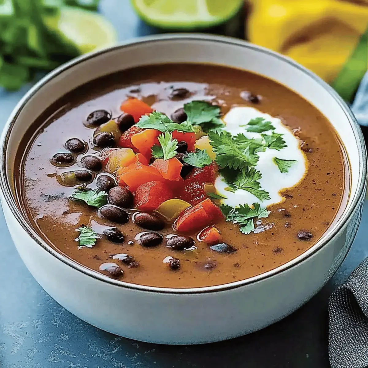 Cozy Bean & Tomato Soup for Quick Comfort Food Bliss