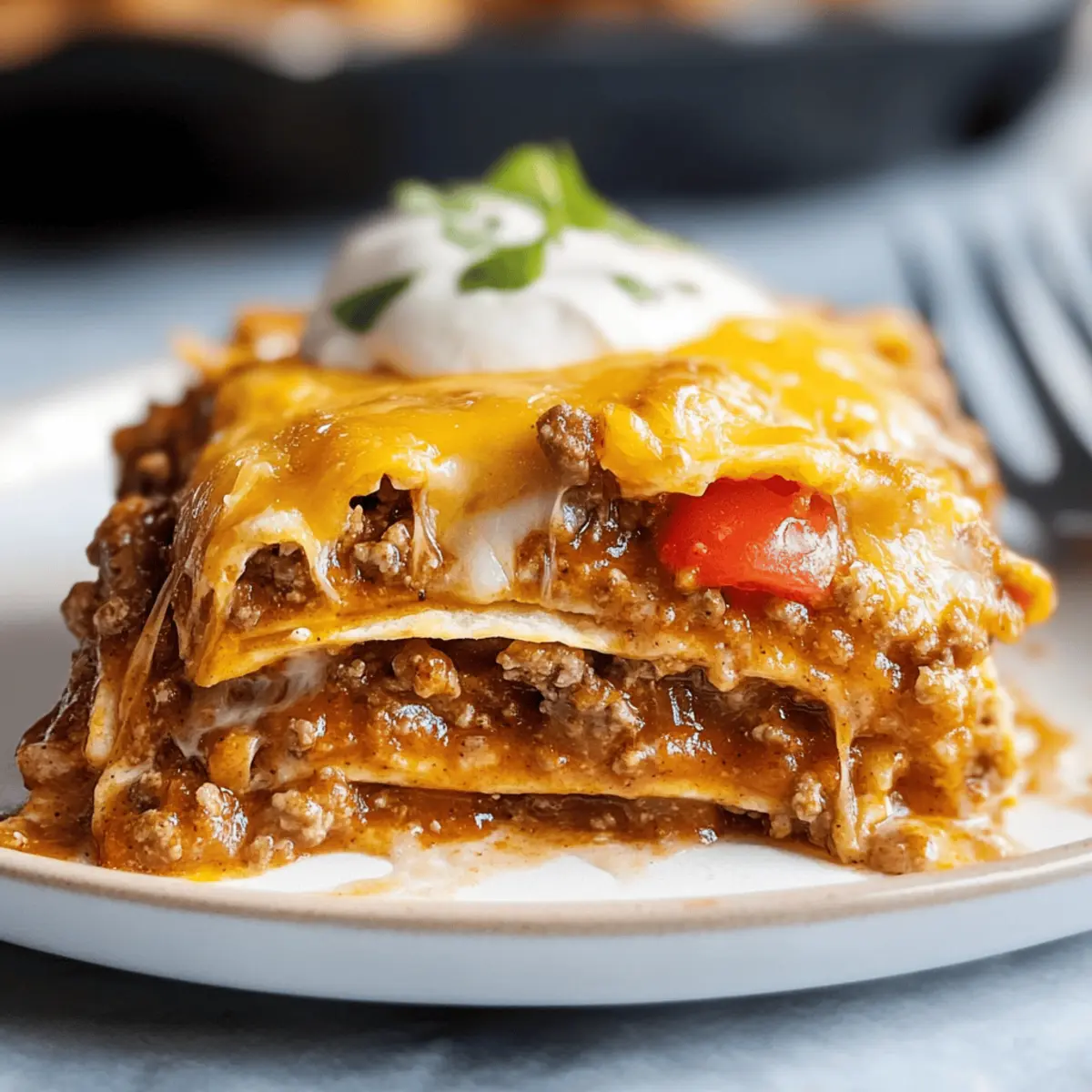 Beef Enchilada Casserole k18t2k