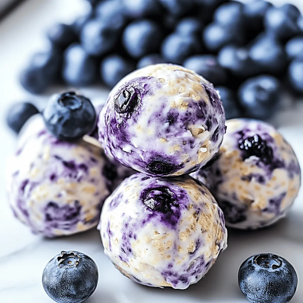 Blueberry Cheesecake Protein Bites for Guilt-Free Indulgence