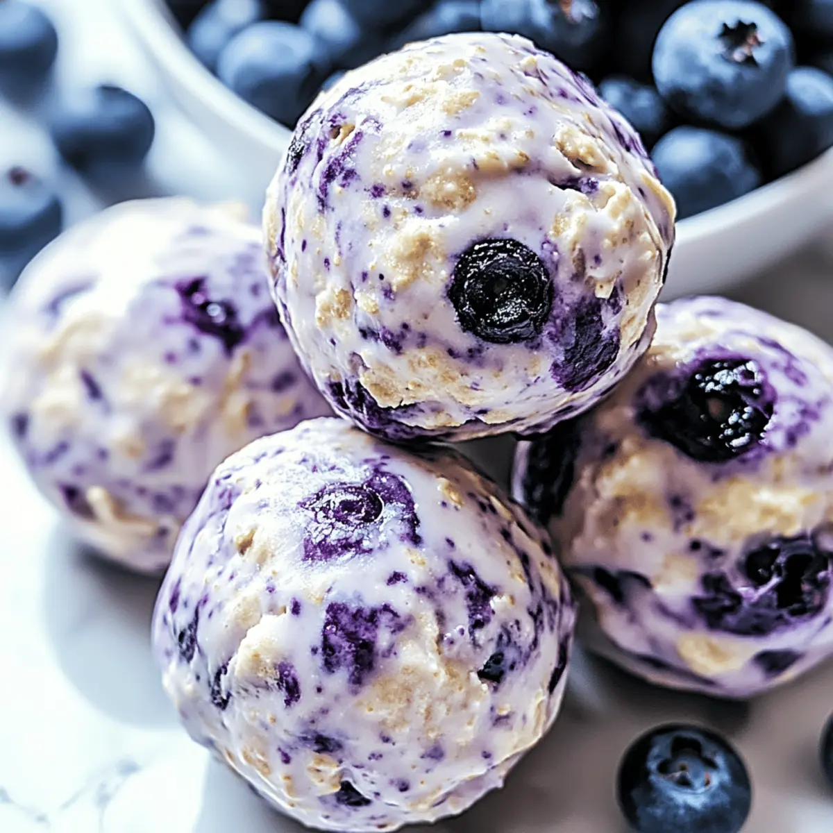 Blueberry Cheesecake Protein Bites qpzjcl